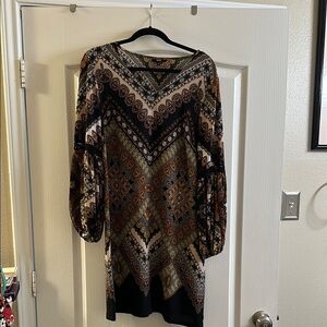 Bohemian Patterned Dress